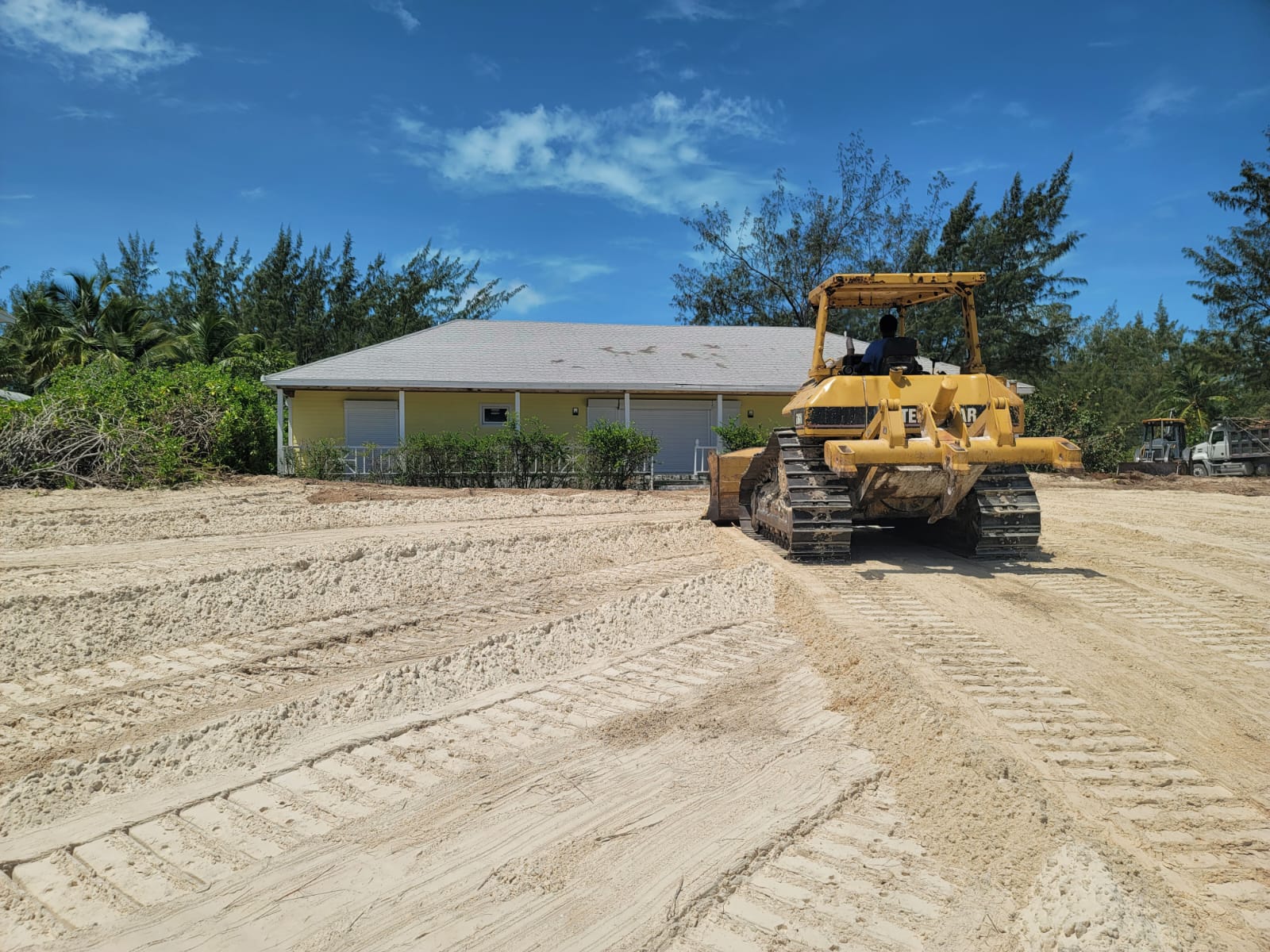 Bulldozer Site Leveling
