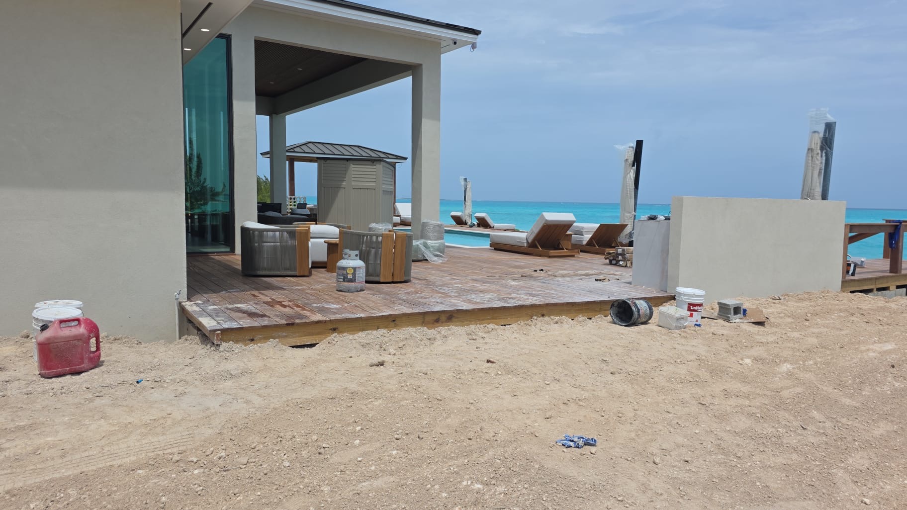 Luxury Pool Deck Excavation